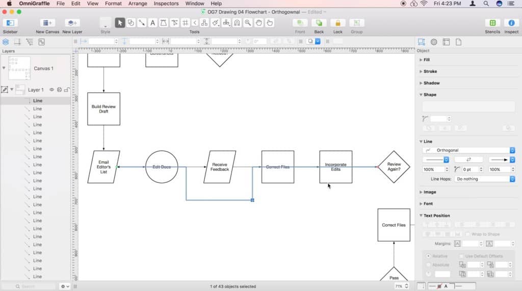 free software to draw flowcharts for mac
